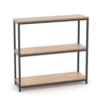 Этажерка Низкая из металла и дерева Talist единый размер бежевый LA REDOUTE INTERIEURS  фото, kupilegko.ru